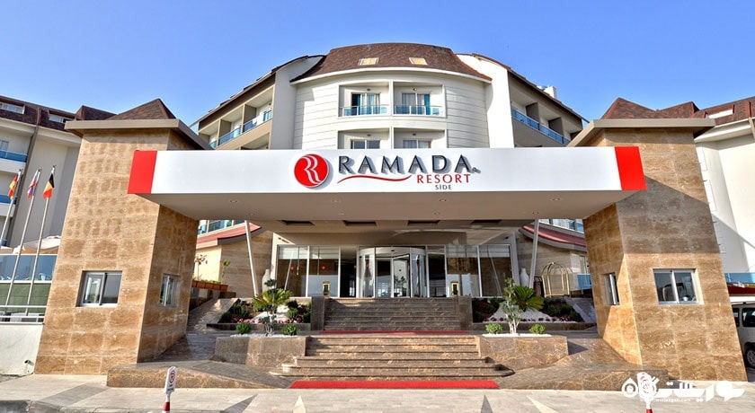 درب ورودی هتل رامادا ریزورت ساید